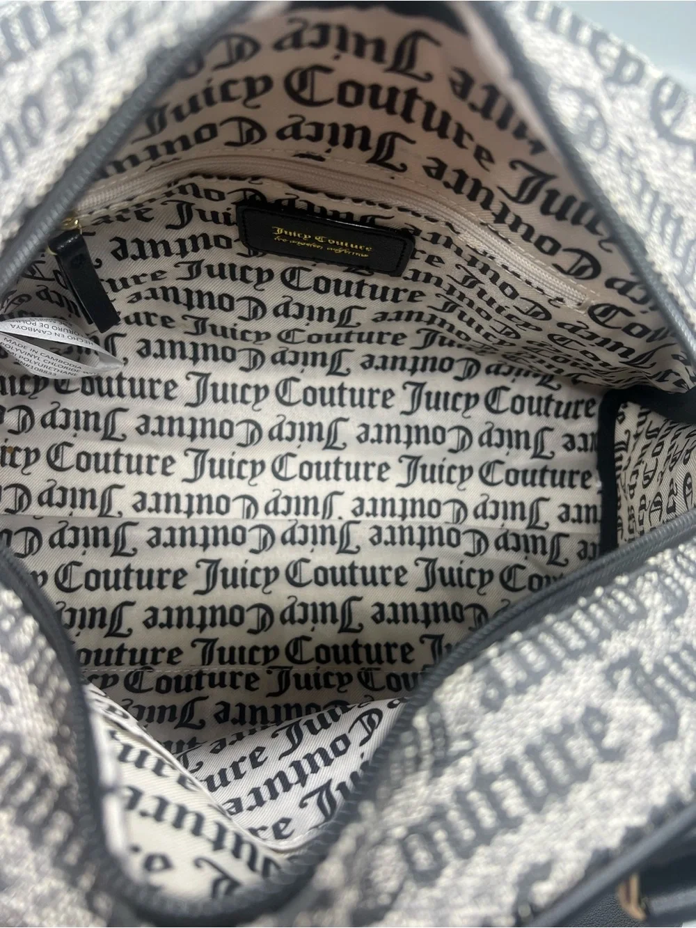 Juicy couture all out love satchel purse